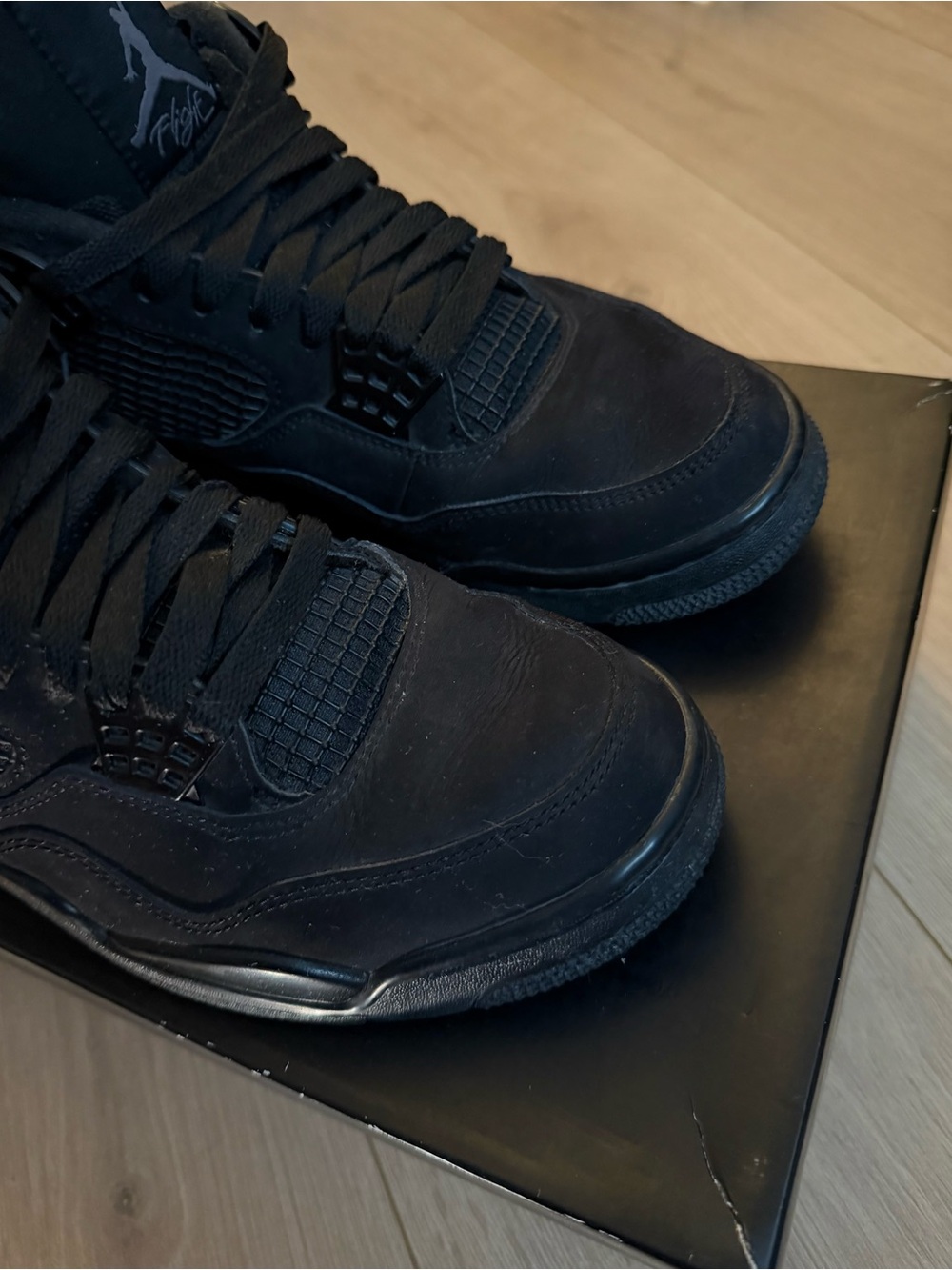 Air Jordan 4 Retro Black Cat 2020 CU1110-010 Men’s Size 9 OG Box